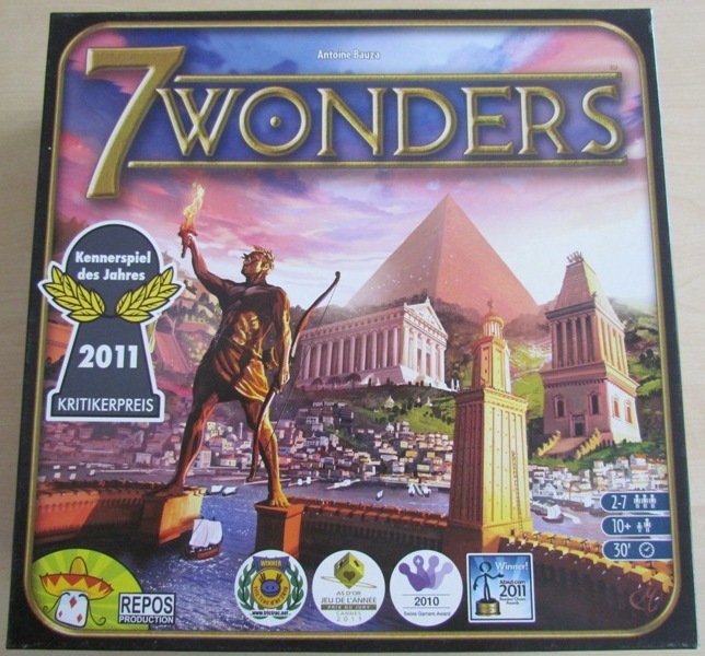 7 Wonders – Kennerspiel des Jahres